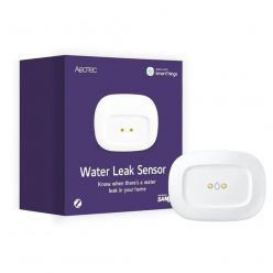   Aeotec Water Leak Sensor, SmartThings compatible, with Zigbee 3.0 protocol (GP-AEOWLSEU)