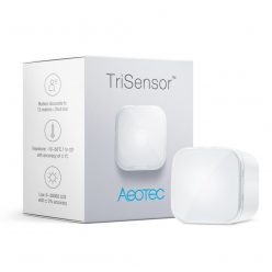   Aeotec TriSensor (3-in-1 sensor: motion + temperature + light intensity sensor), Z-Wave protocol (ZWA005)