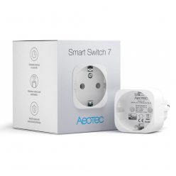   Aeotec Smart Switch 7, smart plug with power meter,  with Z-Wave protocol (ZW175-C16)