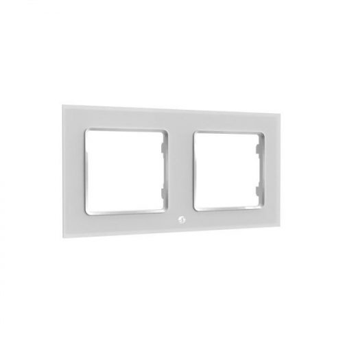 Shelly Wall Frame 2 (for wall switch) - White