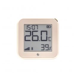   Shelly PLUS GEN3 H&T Wi-Fi + Bluetooth humidity and temperature sensor with e-paper display (ivory)