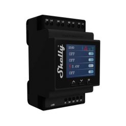   Shelly PRO 4PM WiFi + Ethernet 4-gang smart relay switch with power meter