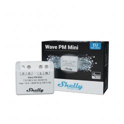   Shelly Qubino Wave PM MINI smart relay with 1-gang, power meter, with Z-Wave protocol