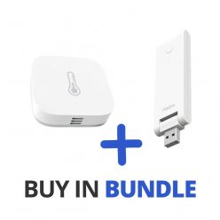   AQARA E1 hub (EU) + Aqara T1 humidity and temperature sensor (promotion bundle)