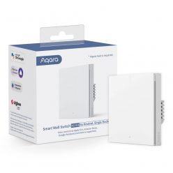   AQARA Smart Wall Switch H1 EU (No Neutral, Single Rocker), white