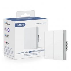   AQARA Smart Wall Switch H1 EU (No Neutral, Double Rocker), white