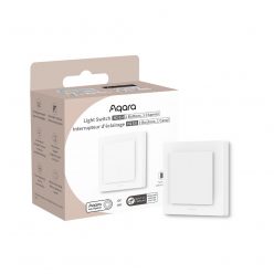   Aqara Light Switch H2 EU - 1 channel / 2 buttons smart Zigbee + Thread wall switch