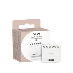   AQARA Dual Relay Module T2 (With Neutral), with power meter and interlock mode support for roller shutters