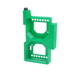   Double DIN rail adapter for Shelly Dimmer and Shelly Dimmer 2