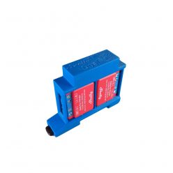 Double DIN rail adapter for Shelly PLUS MINI relays