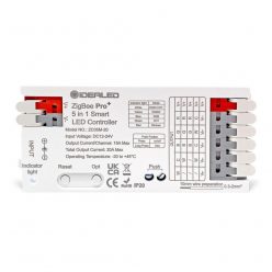   Gledopto GL-C-201P, Zigbee Pro 5-in-1 LED controller (Zigbee+RF) 12V-54V DC