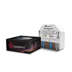   GLEDOPTO GL-C-310P ZigBee 3.0 + 2.4GHz RF relay switch module (AC, DC, dry contact)