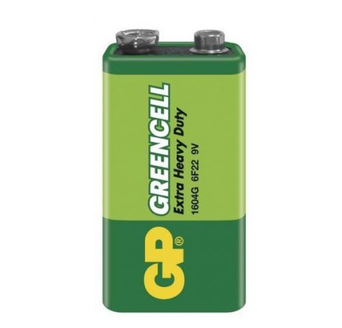 GP Greencell 9V alkaline battery