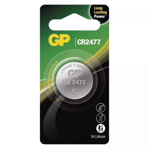 GP Lithium Cell CR2477 3V button cell battery