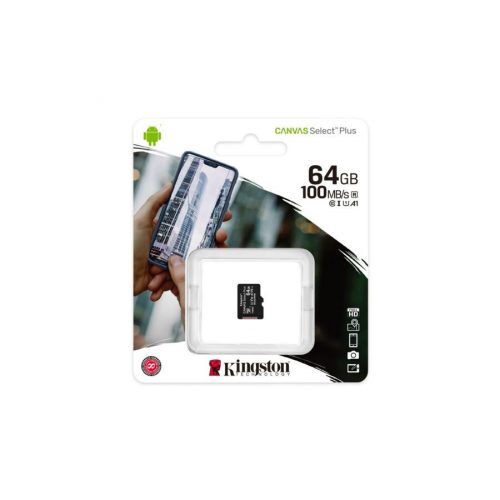 Kingstone CANVAS Select Plus 64 GB, micro SDXC memory card