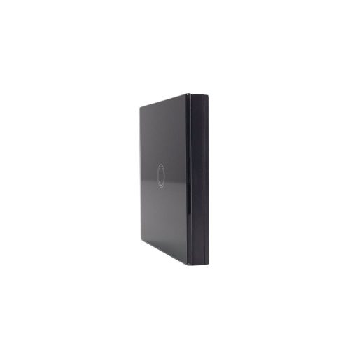 eWeLink 1-gang wireless RF433 wall touch switch (black)