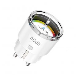   Nous A1T WiFi smart plug with power meter, factory installed Tasmota firmware and MQTT support (16A/3680W)