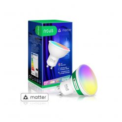   Nous P8 smart Tuya Wi-Fi RGB bulb (GU10 socket), Matter compatible