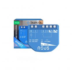   Nous B1T Smart Wi-Fi 1-gang mini relay module (Tasmota Firmware, Matter Compatible)