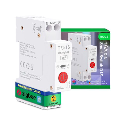 Nous D1Z - Zigbee DIN Smart Switch 16A