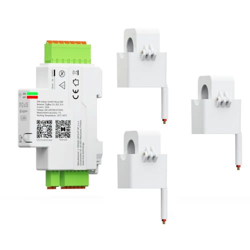 Nous D4Z - Zigbee Smart Din Energy Monitor 120A