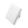 SmartWise B1LN 1-gang eWeLink smart WiFi + RF wall switch with physical button, with white push button front panel