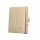 SmartWise B62 UNI Wi-Fi + eWeLink-Remote, 2-gang smart wall switch, universial wiring, physical push-button, gold colour 