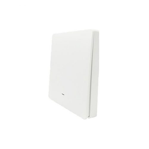 SmartWise BEREM1 Bluetooth (eWeLink-Remote) wireless switch with 1 button, white push button front panel