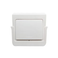   SmartWise RFM1 1-gang wireless RF wall switch, removable from holder