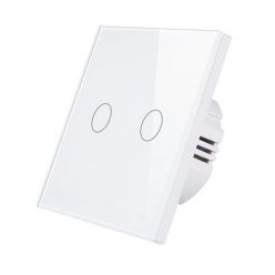   SmartWise Z2-LS 2-gang Zigbee smart wall touch switch (single-live-wire)