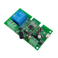   SmartWise 5V-32V 1-gang smart relay switch, with dry contact and momentary switch, Zigbee + RF