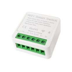   SmartWise Mini BT (WiFi + Bluetooth) eWeLink app compatible smart relay (16A), for wired and wireless wall switches