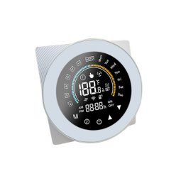   SmartWise WiFi smart thermostat, eWeLink app compatible, Type 'C' (dry contact), white front panel, colour touch display