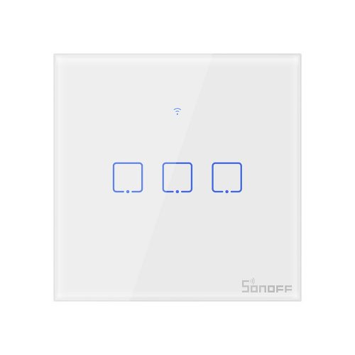 Touch front cover (accessory) for Sonoff TX T0 / Sonoff TX T1 wall switches