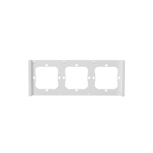 Sonoff 3 gang switch frame for M5-80 (SwitchMan) smart wall switches, white