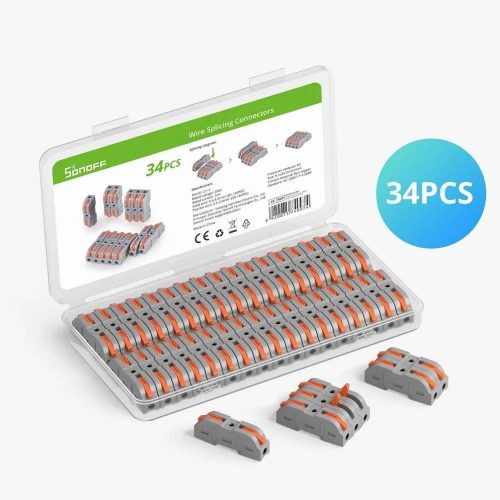 Sonoff D1-1 Inline Wire Splicing Connector set (34 pcs)