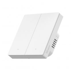   SONOFF M5 Matter SwitchMan Smart Wall Switch, 2-gang, frame version, white (M5-2C-80W)