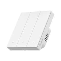   SONOFF M5 Matter SwitchMan Smart Wall Switch, 3-gang, standalone version, white (M5-3C-86W)