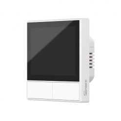   Sonoff NSPanel WHITE 2-gang smart WiFi wall switch with LED panel, thermostat and smart scene switch feature