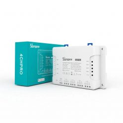   Sonoff 4CH PRO (R3) WiFi + RF smart relay switch with 4 channels, NO/NC and dry contact support