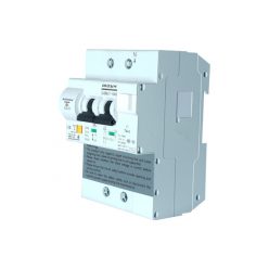   WDYK RCBO POW 10A 2P Wi-Fi Smart Residual Current Operated Circuit Breaker, power meter, overload protection (max. 10A, 1P+1N)